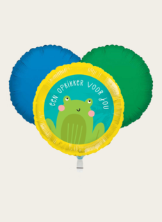 Ballonnentros Opkikker Groen Blauw Ballonnentros Opkikker Groen Blauw