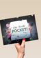 party decorations kaart met de tekst in the pocket