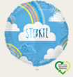 Ballon Sterkte Regenboog Multi Eco