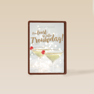 huwelijksjubileum een toost op jullie trouwdag