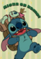 Stitch Aloha op kamp kaart