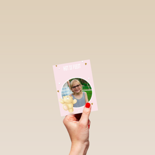 het is feest met de forever friends fotokaart