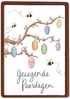 pasen kaart matia gezegende paasdagen