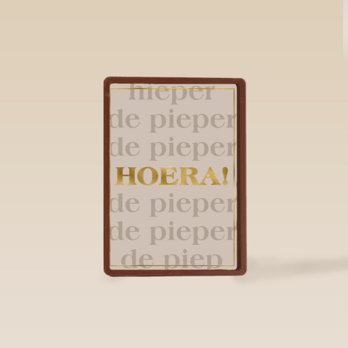 Verjaardagskaart hieperdepieper hoera