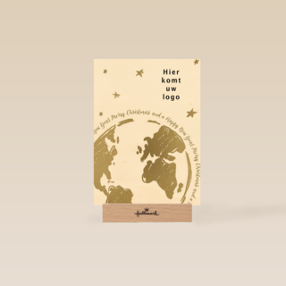 wereldbol zakelijk kerst