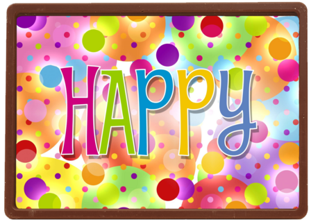 ballonnen en confetti happy