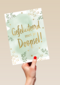 Gefeliciteerd met je doopsel groen