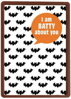 vers van de pers halloween i am batty about you