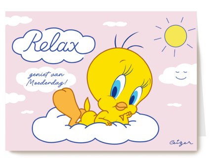 Tweety Relax Geniet van Moederdag