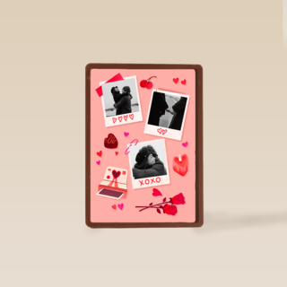 Valentine instant camera foto