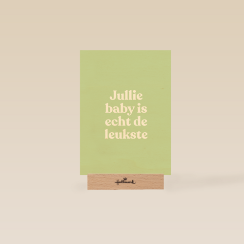 geboorte felicitatie andc jullie baby is echt de leukste