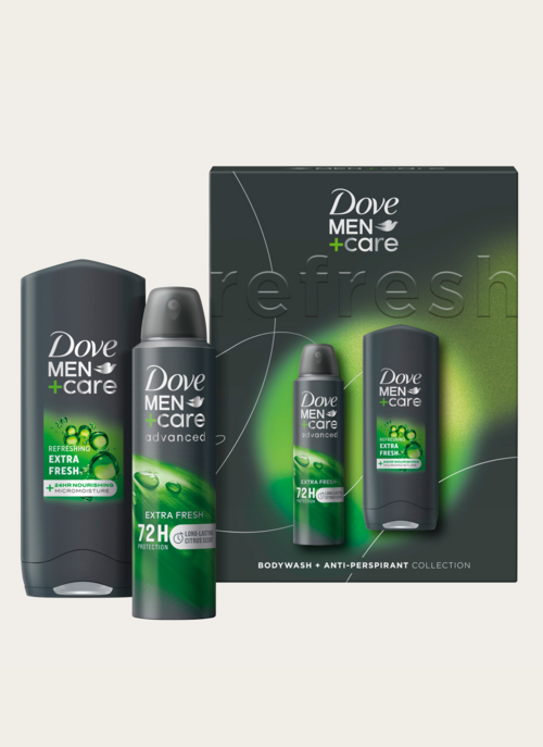 Dove Men+care Extra Fresh Cadeauset | Dove Cadeau Beauty |