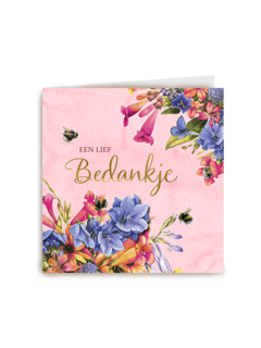 Marjolein Bastin Lief Bedankje Roze