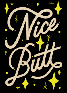 Valentijnskaart grappig Nice butt