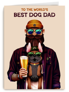 To the worlds best dog dad