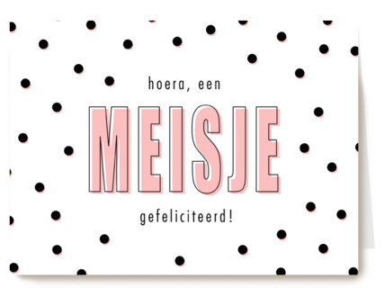 geboorte dochter hoera een meisje gefeliciteerd