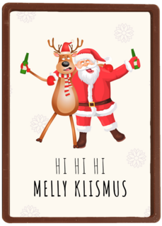 hi hi hi melly klismus met de kerstman