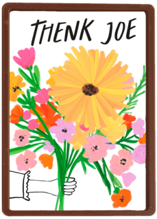 thenk you met deze bedankt juf kaart