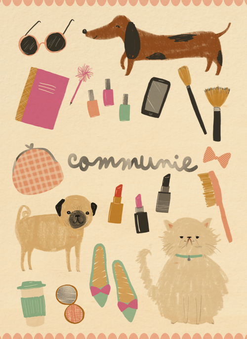 Houten Kaart Communie | Houten Kaart Hallmark | Communie | Communie Huisdieren