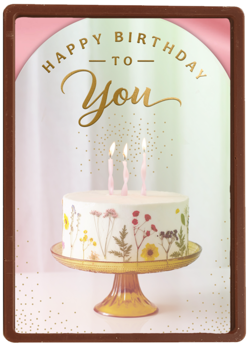 Verjaardagskaart Hallmark | Taart Met Kaarsjes En Happy Birthday