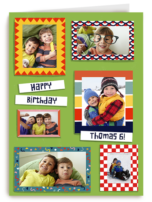 Fotokaart Verjaardagskaarten | Hallmark | Verjaardag Jongen Foto Collages