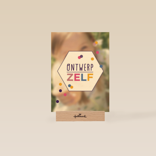 ontwerp het zelf kaart portret