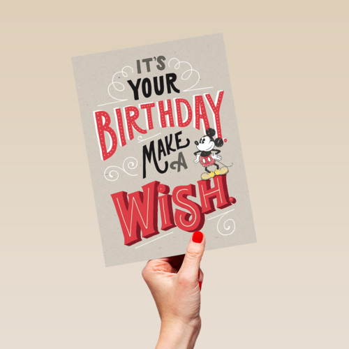 disney adult its your birthday make a wish