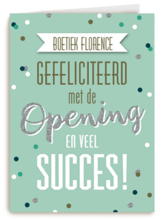 nieuwe zaak gefeliciteerd met de opening en veel succes