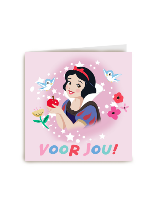Disney Sneeuwwitje verjaardagskaart voor jou