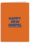 Verjaardagskaart vrouw grappig Happy new rimpel