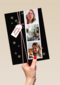 nieuwjaar fotokaart fotostrip 3 kaders