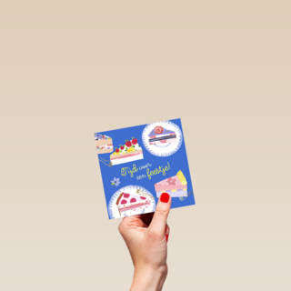 Tijd voor een Feestje Taartpunten