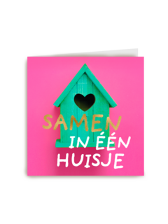Samen in 1 huisje