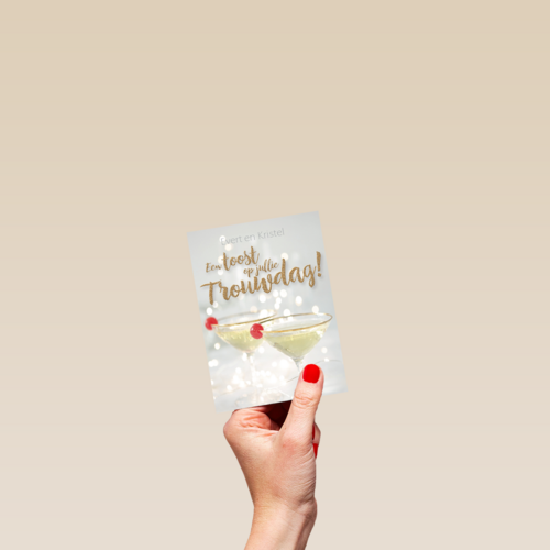 huwelijksjubileum een toost op jullie trouwdag