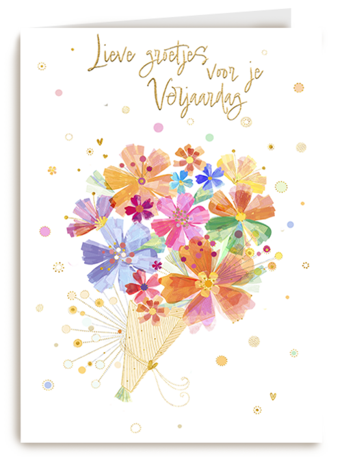 Verjaardagskaart Hallmark | Turnowsky Lieve Groetjes Verjaardag