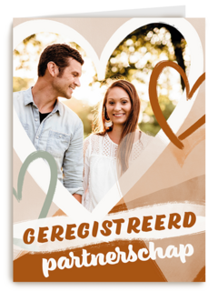 Fotokaart geregistreerd partnerschap