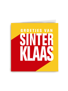 de groetjes van sinterklaas
