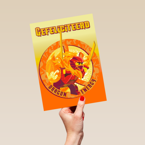 Lego Ninjago Gefeliciteerd