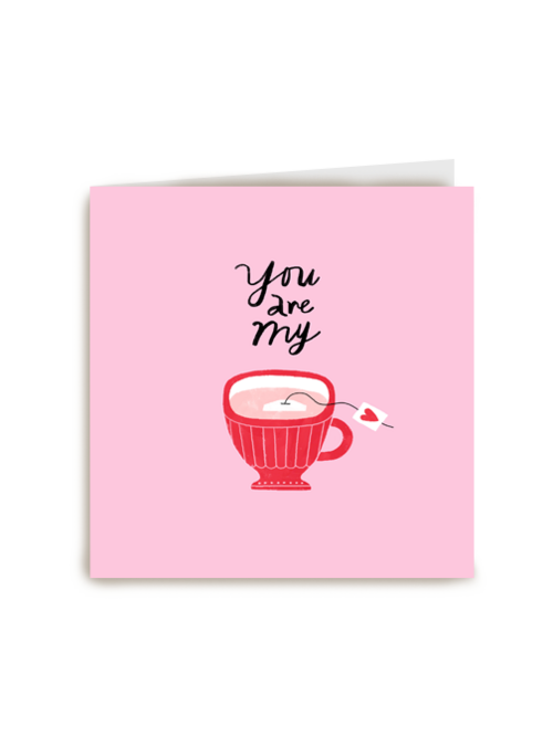 Kaart Hallmark | Liefde Valentijn | Valentijnskaart You Are My Cup Of Tea