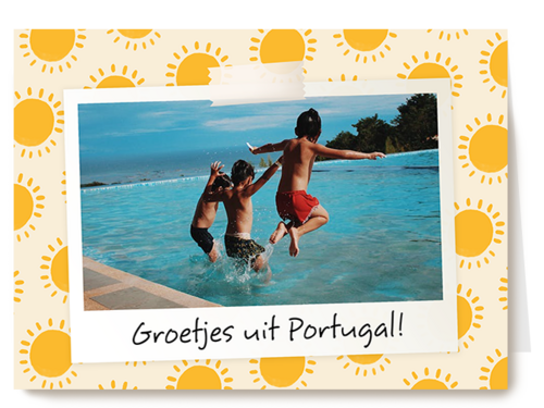 Fotokaart Groetjes Uit | Fotokaart Hallmark | Groetjes Uit | Groeten Uit Zonvakantie