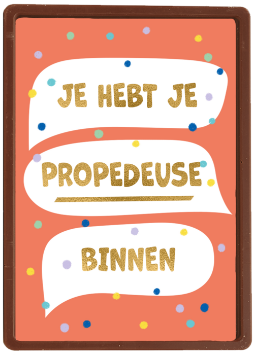 Chocolade Kaart Propedeuse Diploma | Hallmark | Chocolade Kaart Hallmark | Propedeuse Diploma | Je Hebt Je Propedeuse Binnen