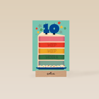 Hiep Hiep Hoera 10 jaar jongen