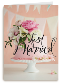 just married getrouwd