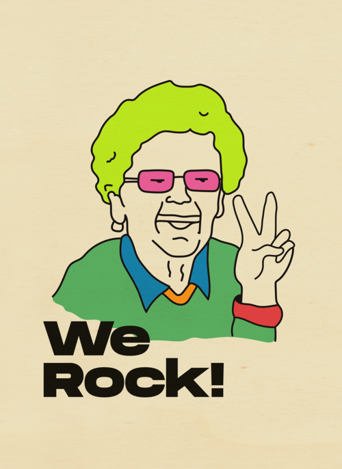 Houten Kaart Vriendschap | Houten Kaart Hallmark | Vriendschap | Vriendschap Kaart We Rock