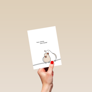 Liefdeskaart voor altijd love birds
