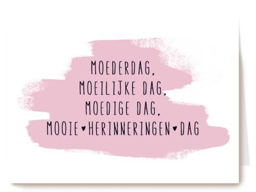 Kaart Hallmark | Moederdag | Herinnering Kaart Moederdag Moeilijke Dag