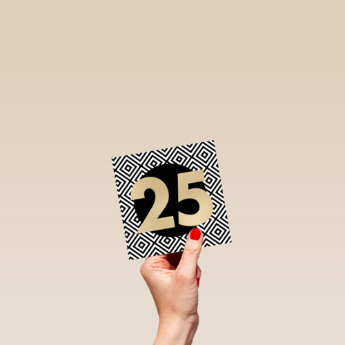 hoera 25 jaar