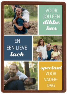 fotokaart vaderdag 3 fotos