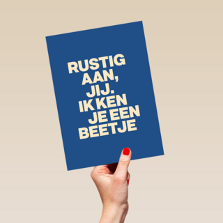 Rustig aan AndC