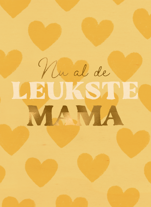 Houten Kaart Moederdag | Houten Kaart Hallmark | Moederdag | Moederdag Nu Al De Leukste